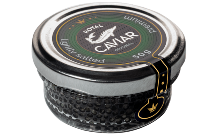 Черная икра осетра 100 г Royal Caviar Premium