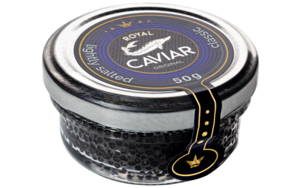 Черная икра стерляди 50 г Royal Caviar Classic