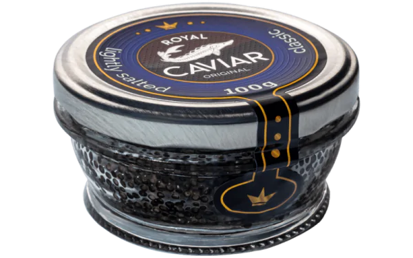 Черная икра стерляди 100 г Royal Caviar Classic