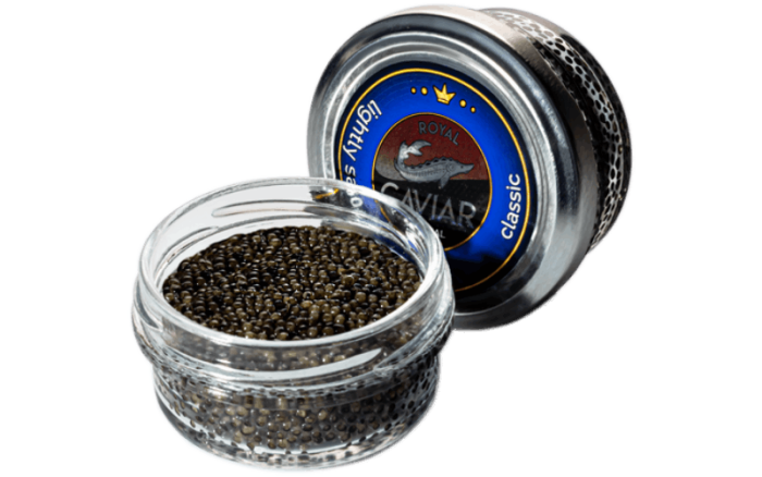Чорна ікра стерляді 50 г Royal Caviar Classic