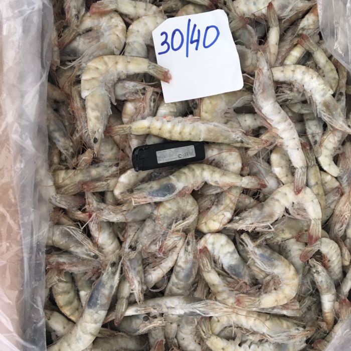 Королевские креветки 30/40 (сырые, замороженные) 1 кг Seafood